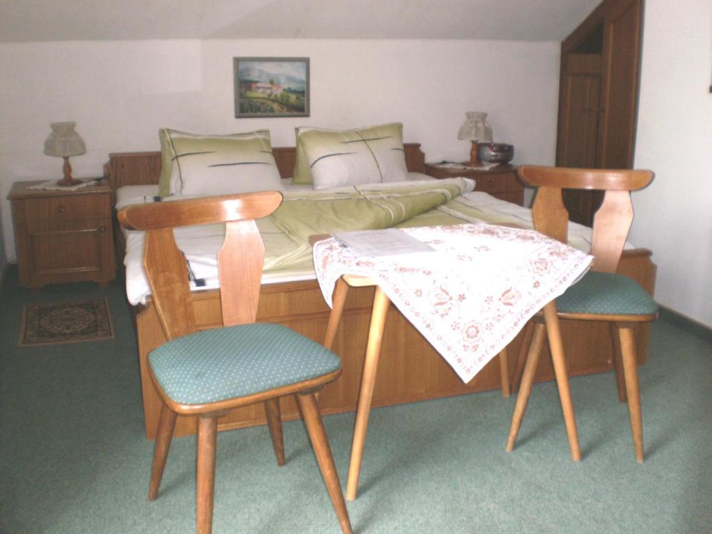 Pension Leyrer Kötschach-Mauthen Szoba fotó